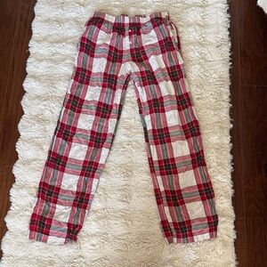 Stars Above Plaid Womens Bottoms in Red and Green